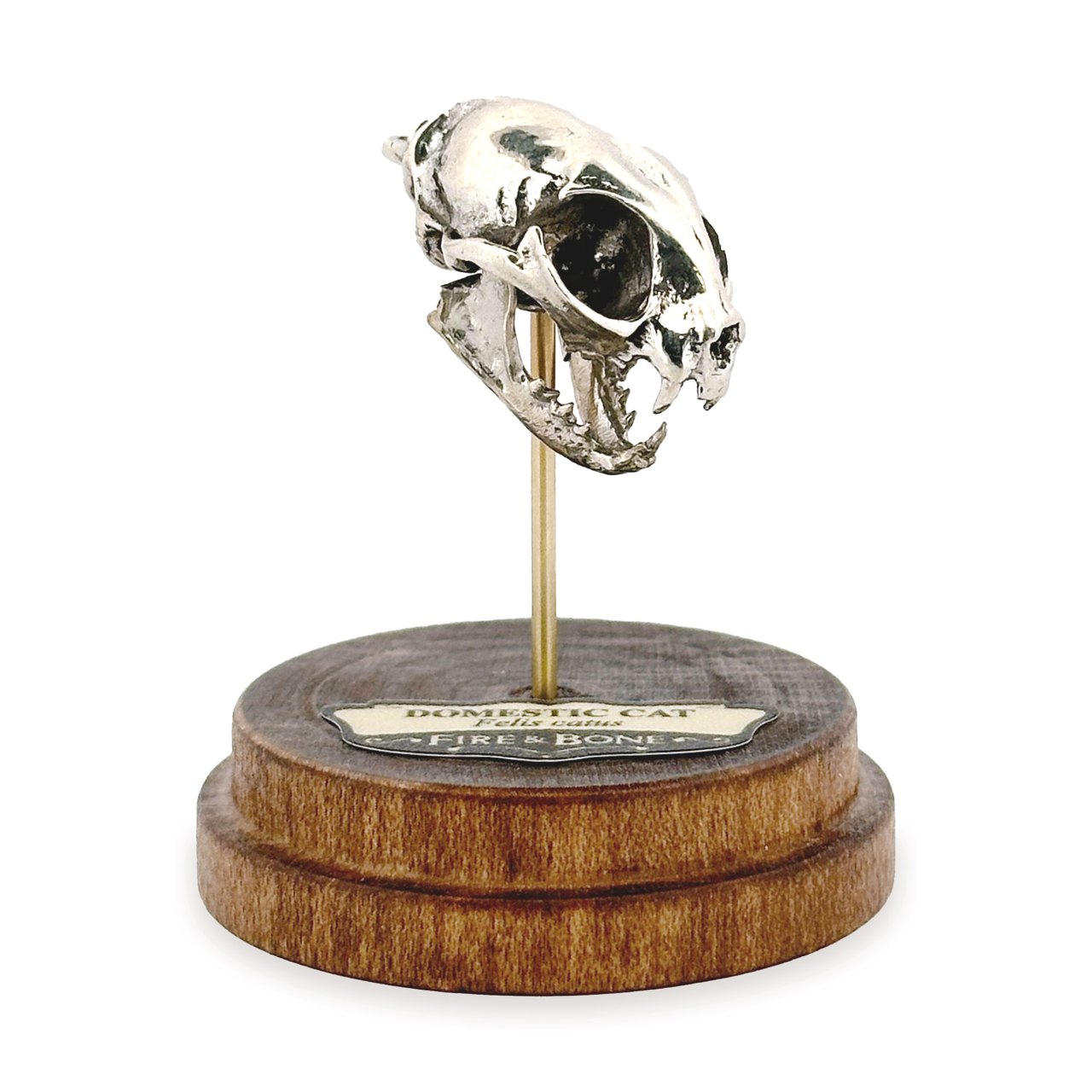Domestic Cat: None / Sterling Silver