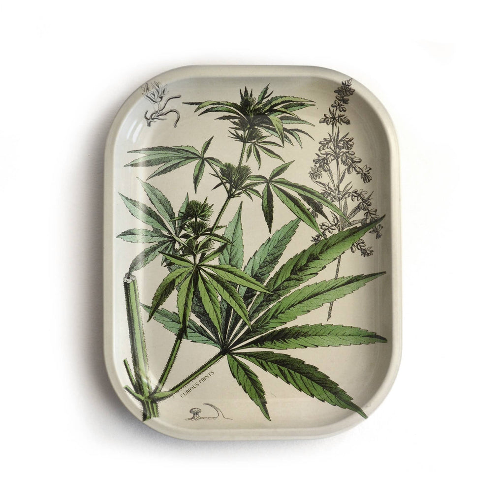 Cannabis Decorative Trinket Tray