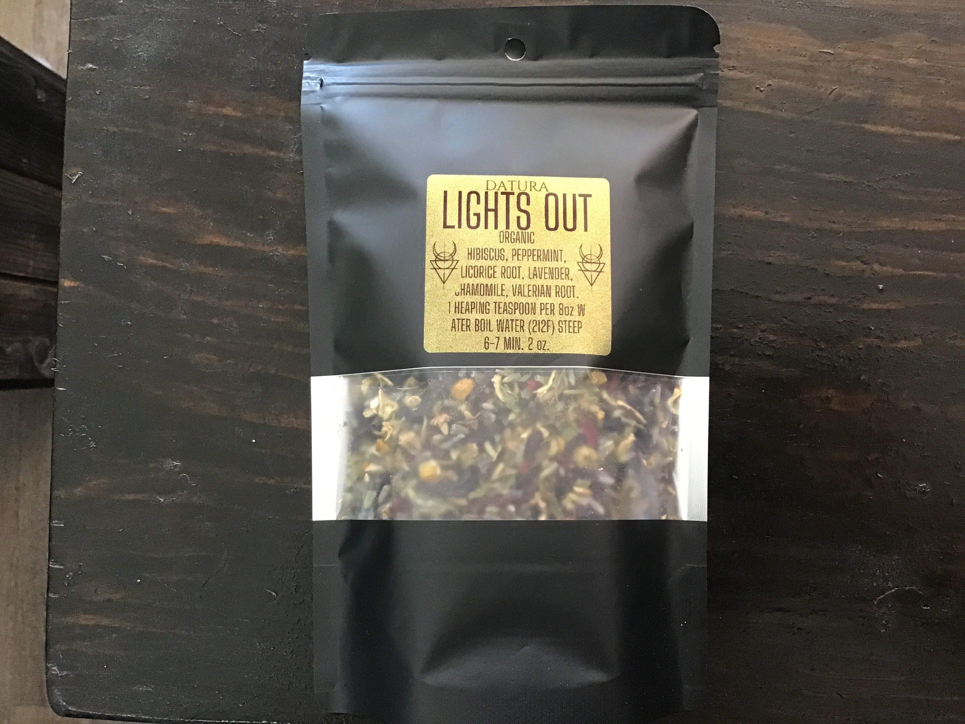 Lights Out Tea 2 oz bag