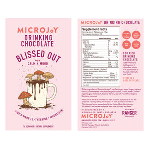 Blissed Out Seasonal Drinking Chocolate for Calm + Mood
