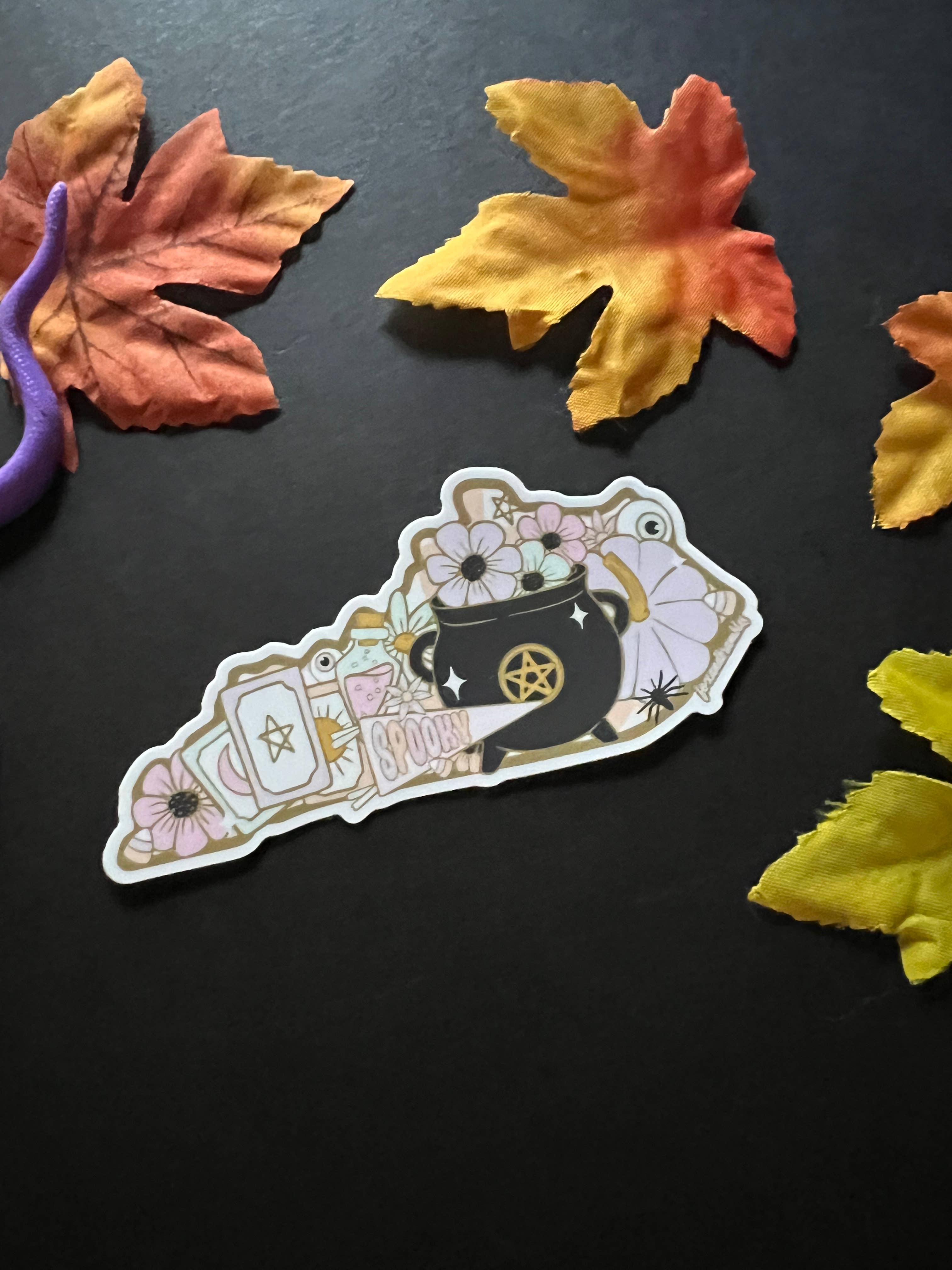 Witchy Cauldron Sticker