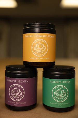 Allergy Support Herbal Honey Electuary Raw Honey and Herbs