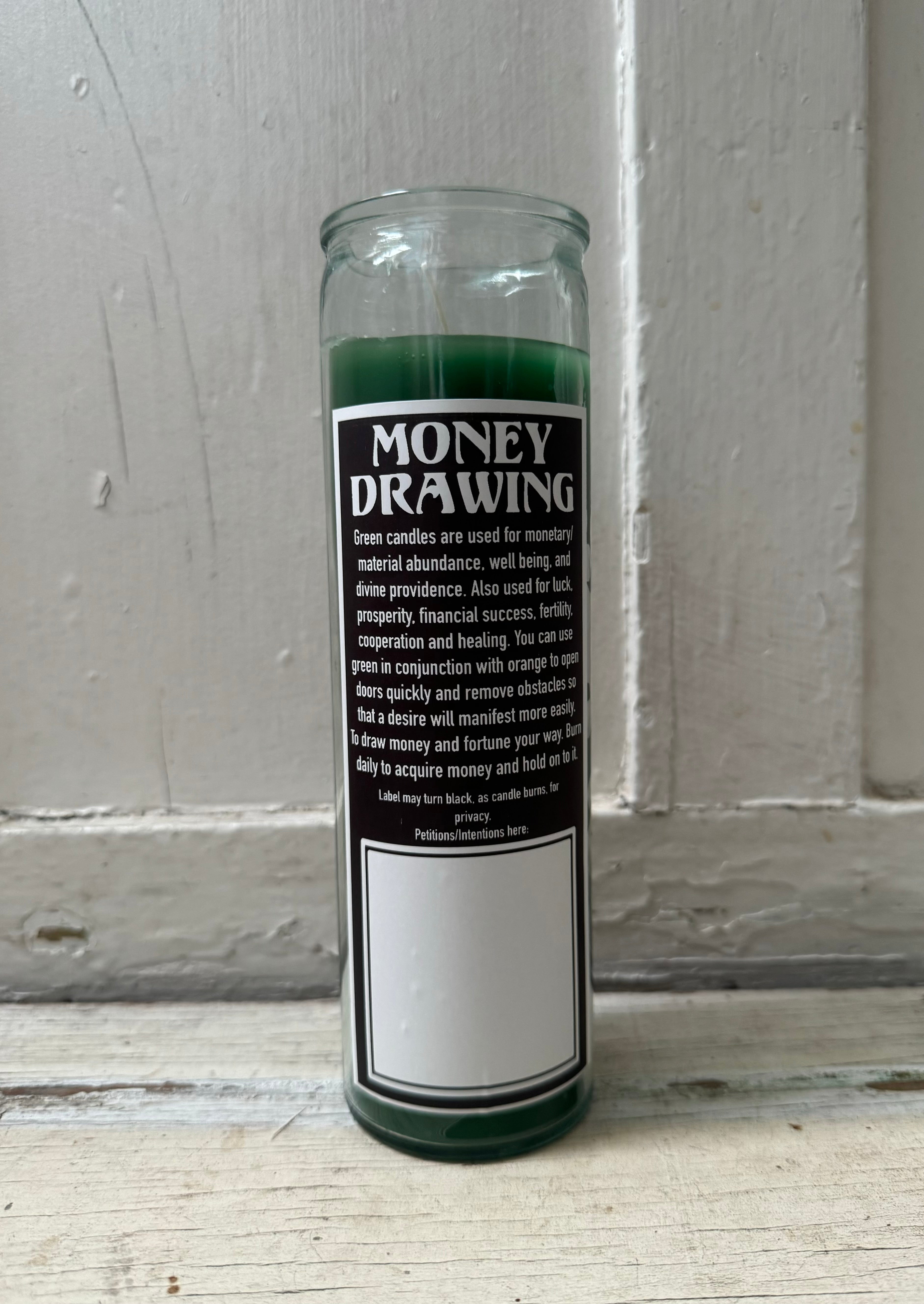 Money Drawing Candle