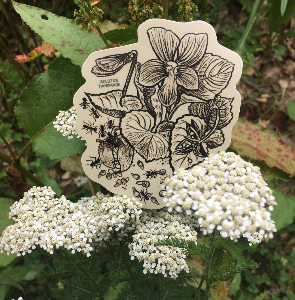 Violet Sticker