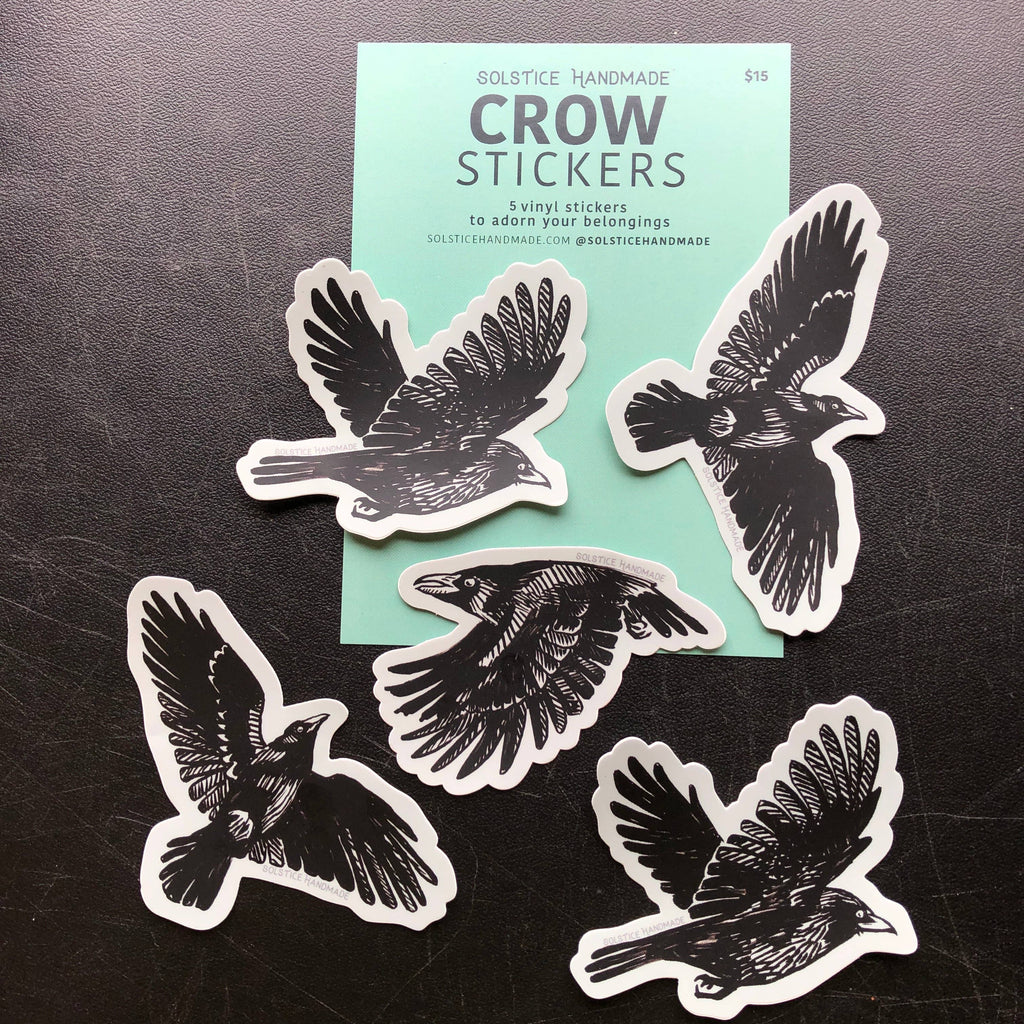 Crows Sticker Set