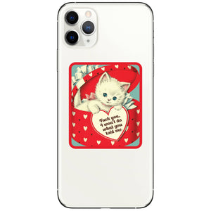 Fuck You Kitty Sticker