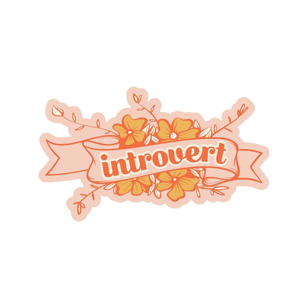 Introvert Sticker
