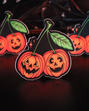 Jack-O-Cherries Sticker