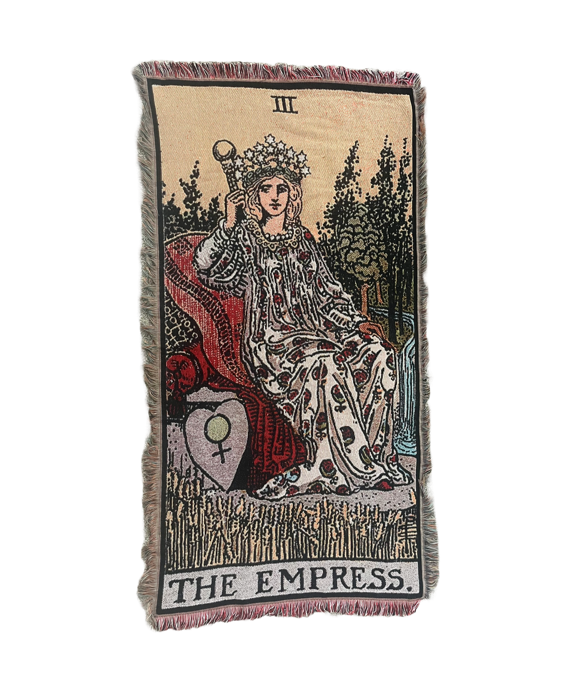 The Empress Throw Blanket or Wall Hanging, 5x3 foot