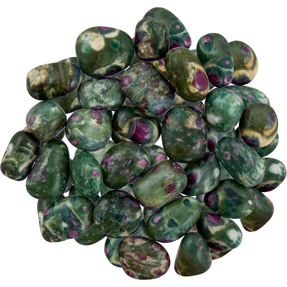 Tumbled Stones Ruby Zoisite