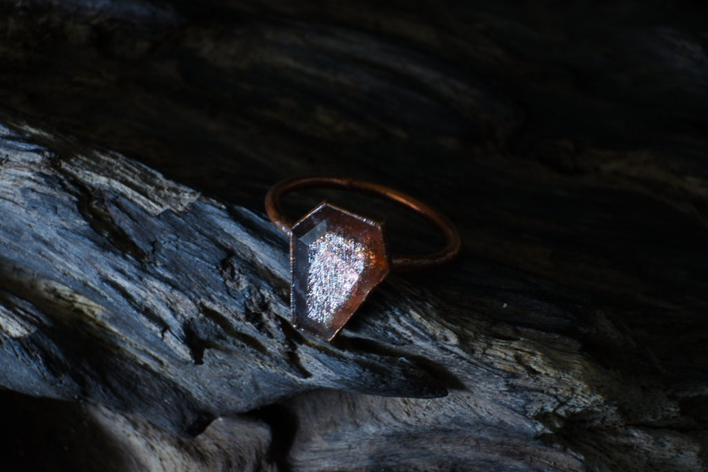 Sunstone Ring -Size 8.5