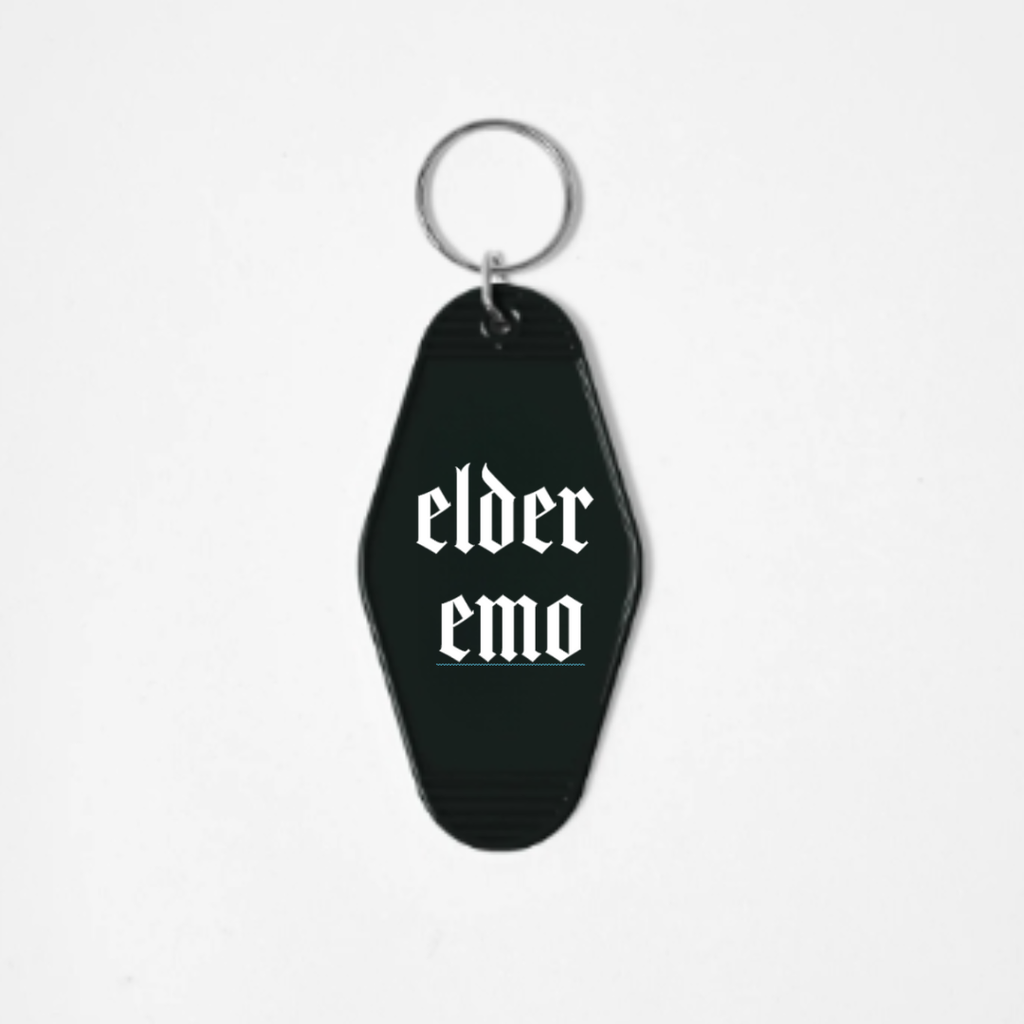 Goth Accessory Grunge, Motel Keychain, Elder Emo