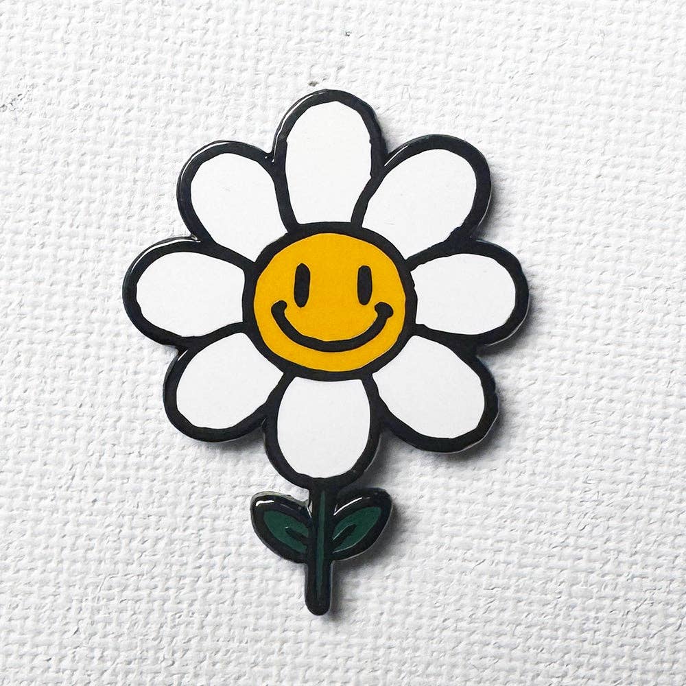 Happy Flower Pin
