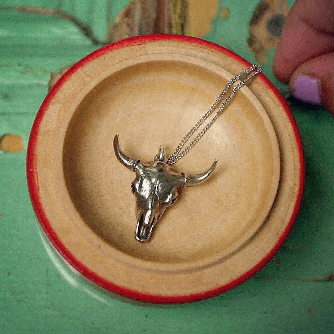 American Bison: None / White Bronze