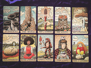 The Mushroom Hunter's Arcanum: a 78-Card Tarot Deck