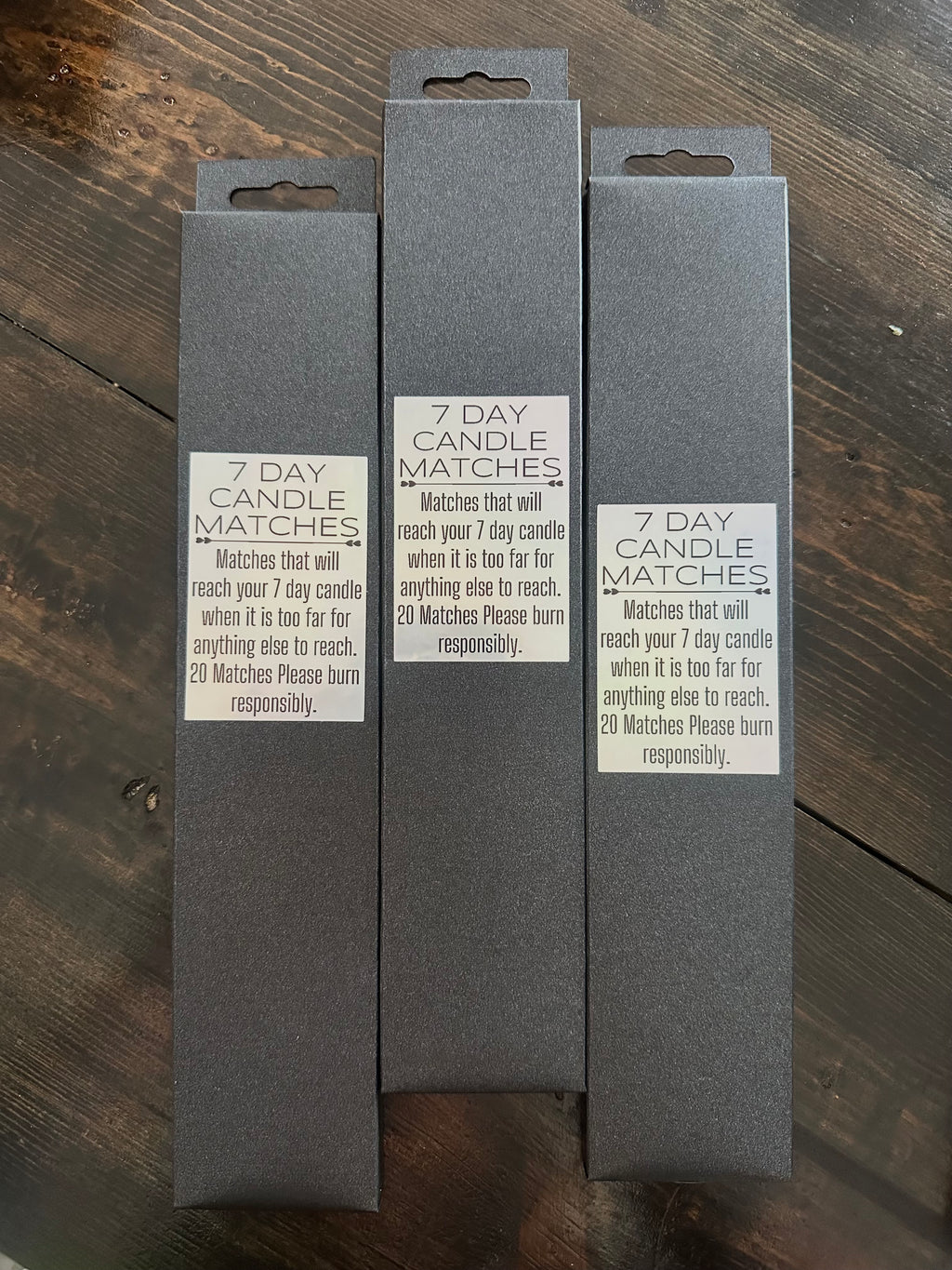 7 Day Candle Matches