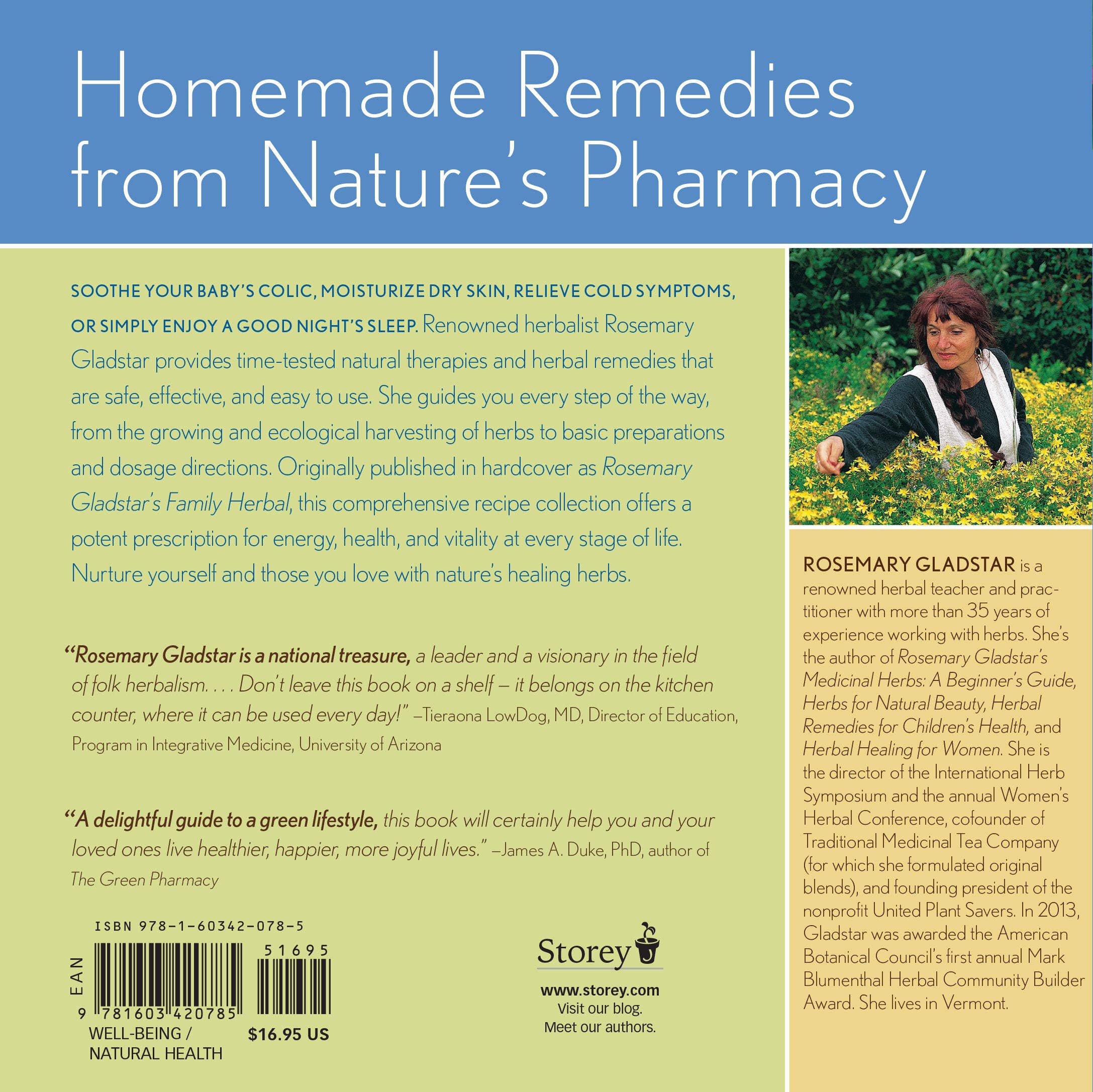 Rosemary Gladstar's Herbal Recipes For Vibrant Health