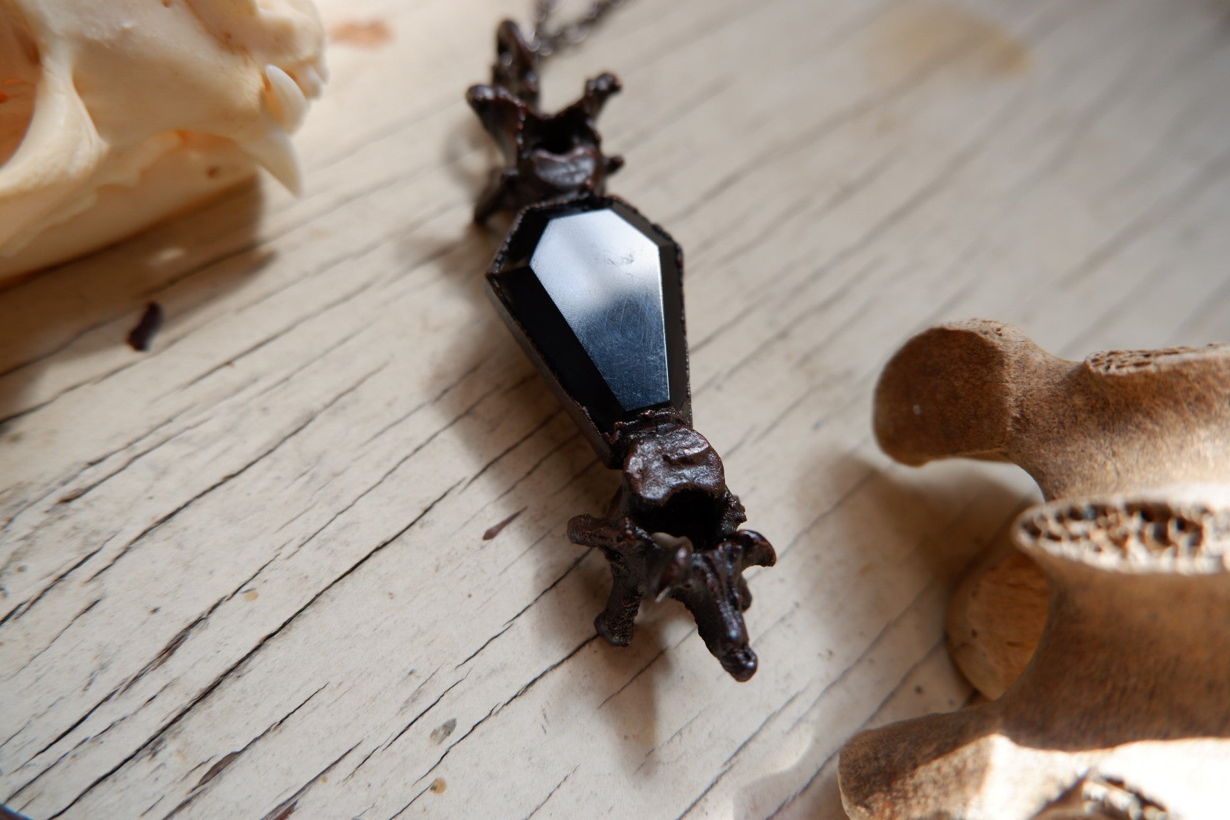 Coffin Bones Pendant