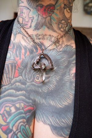 Skunk Jaw Pendant