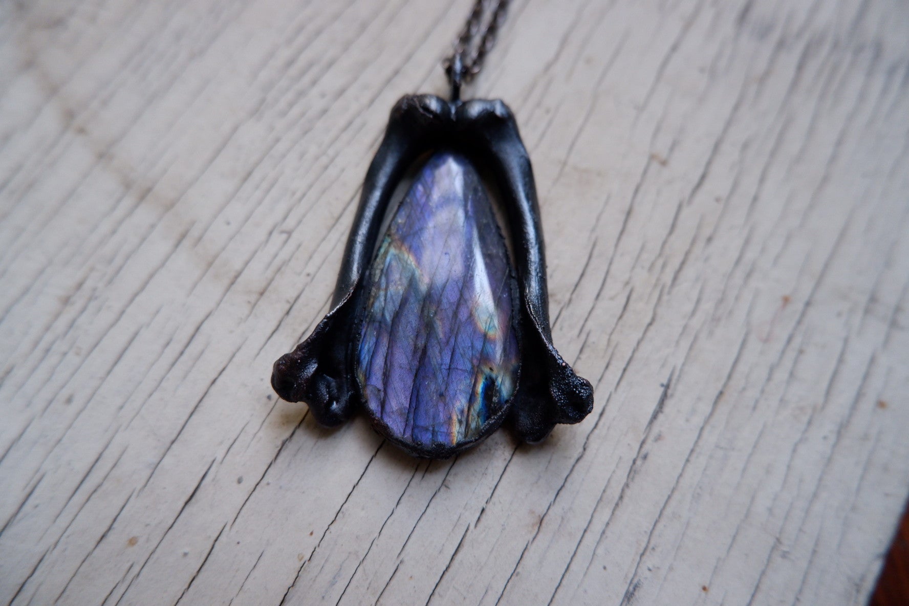 Purple Labradorite Pendant