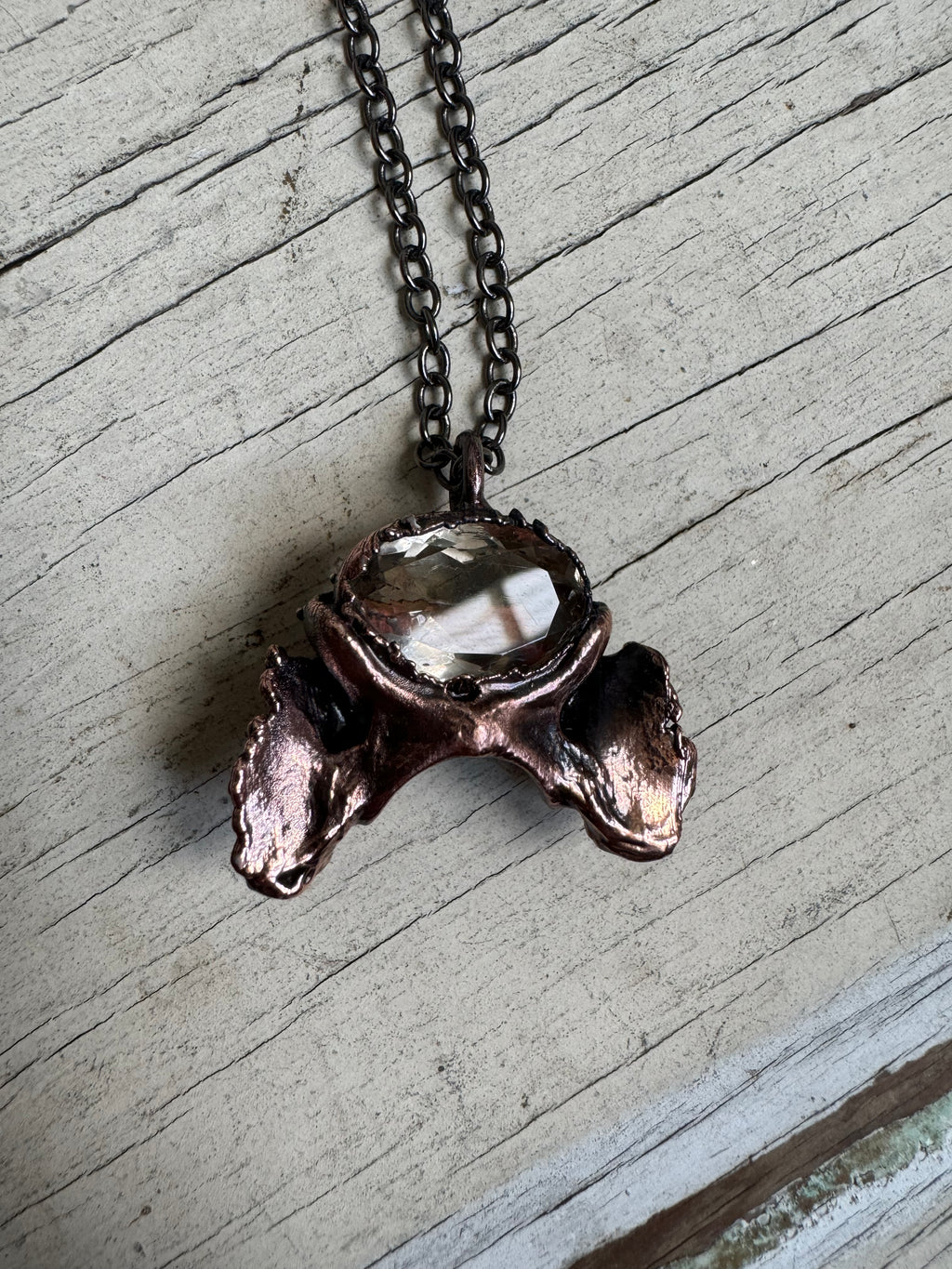 The Beaver Atlas Quartz Pendant