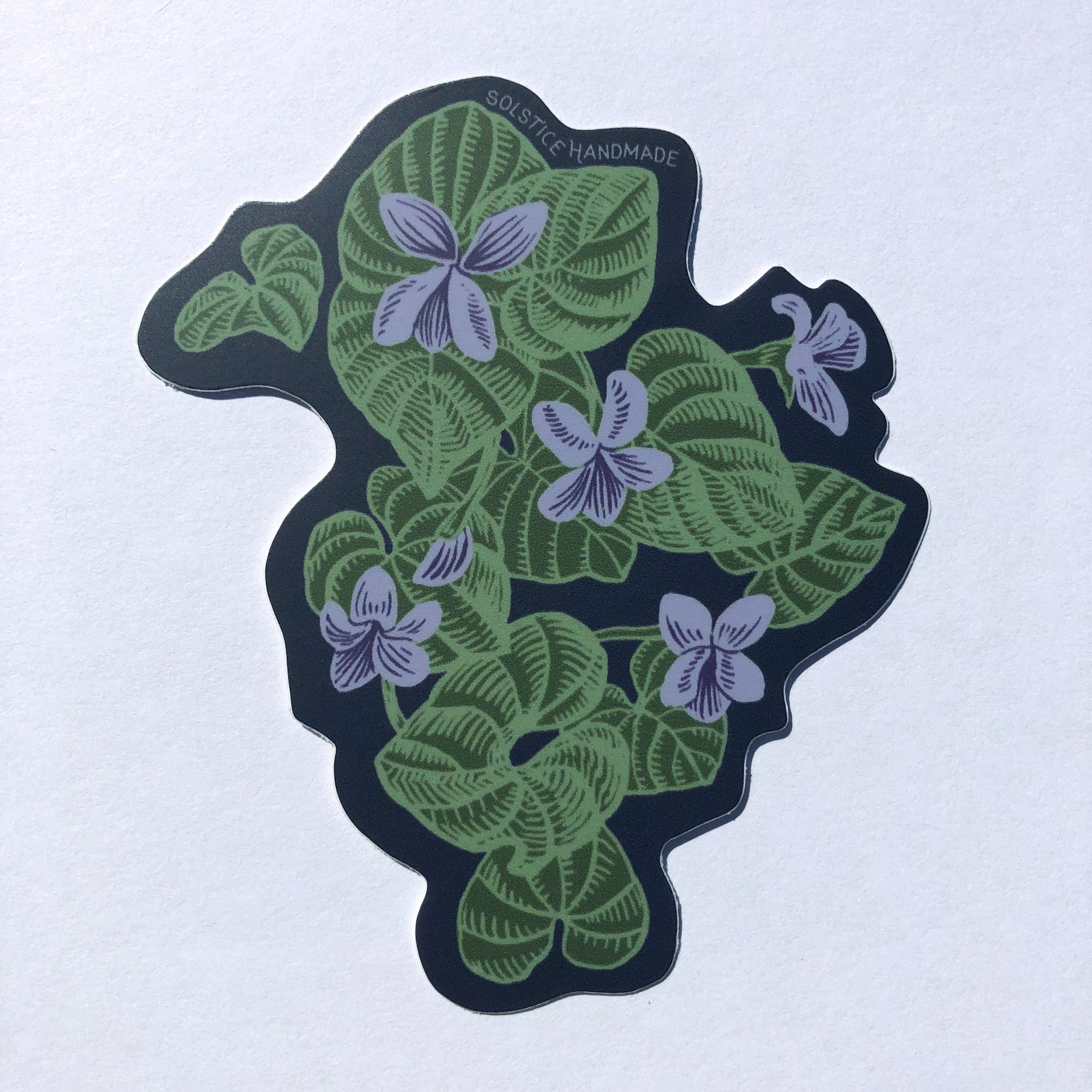Violets Sticker