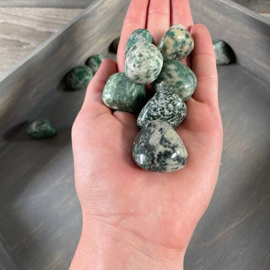 Tumbled China Jade Stones