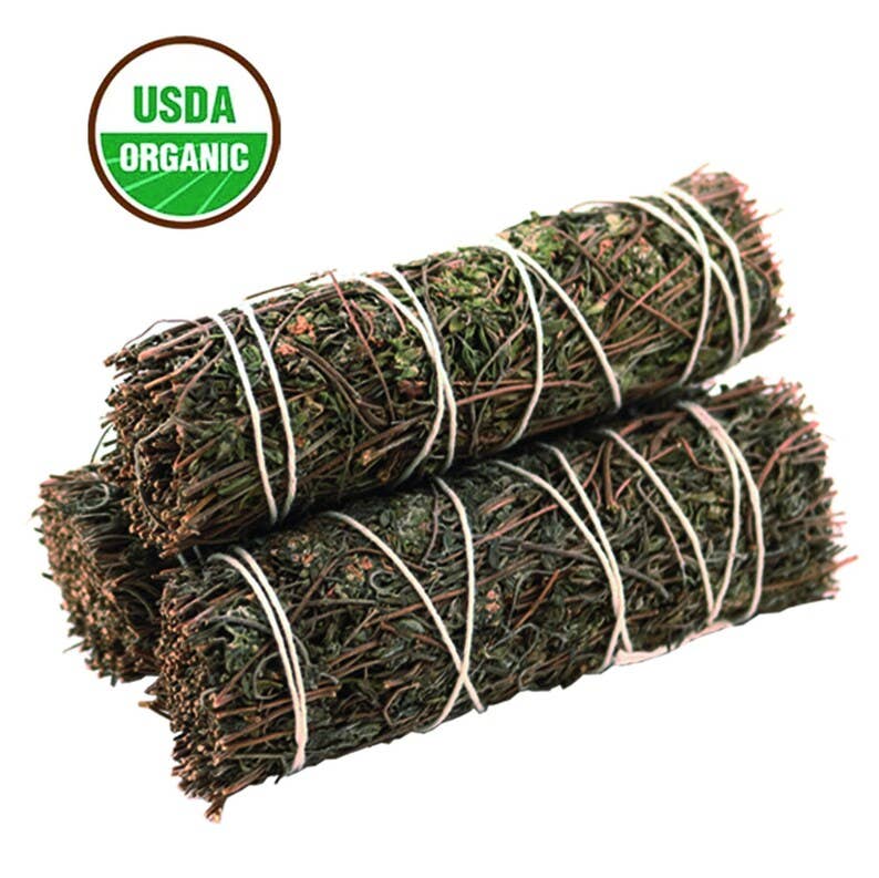 Thyme Sage Smudge Stick (4 in.)