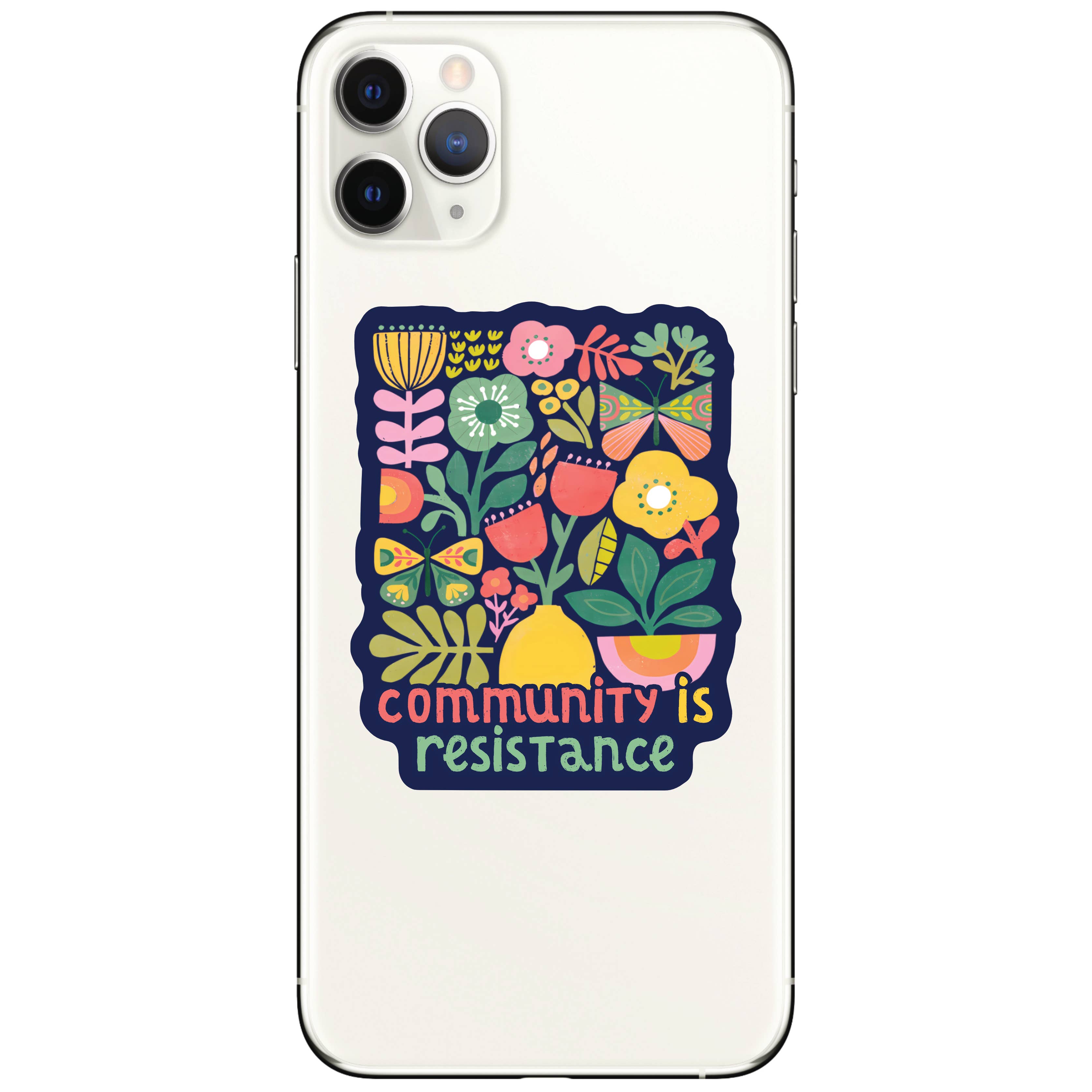 Community is Resistance Sticker