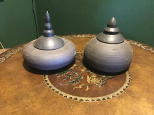 Large Vases with Lids