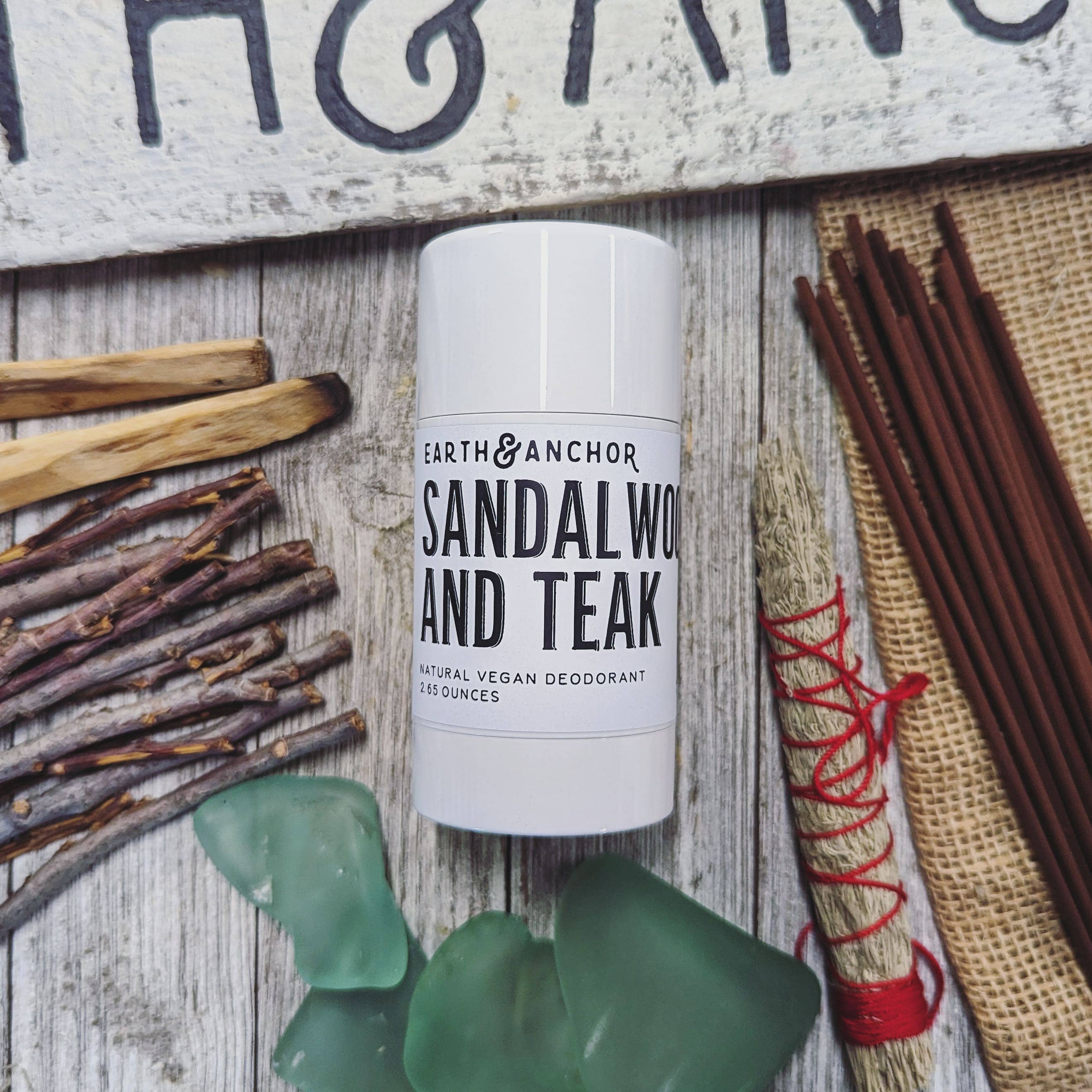 Sandalwood & Teak Vegan Deodorant