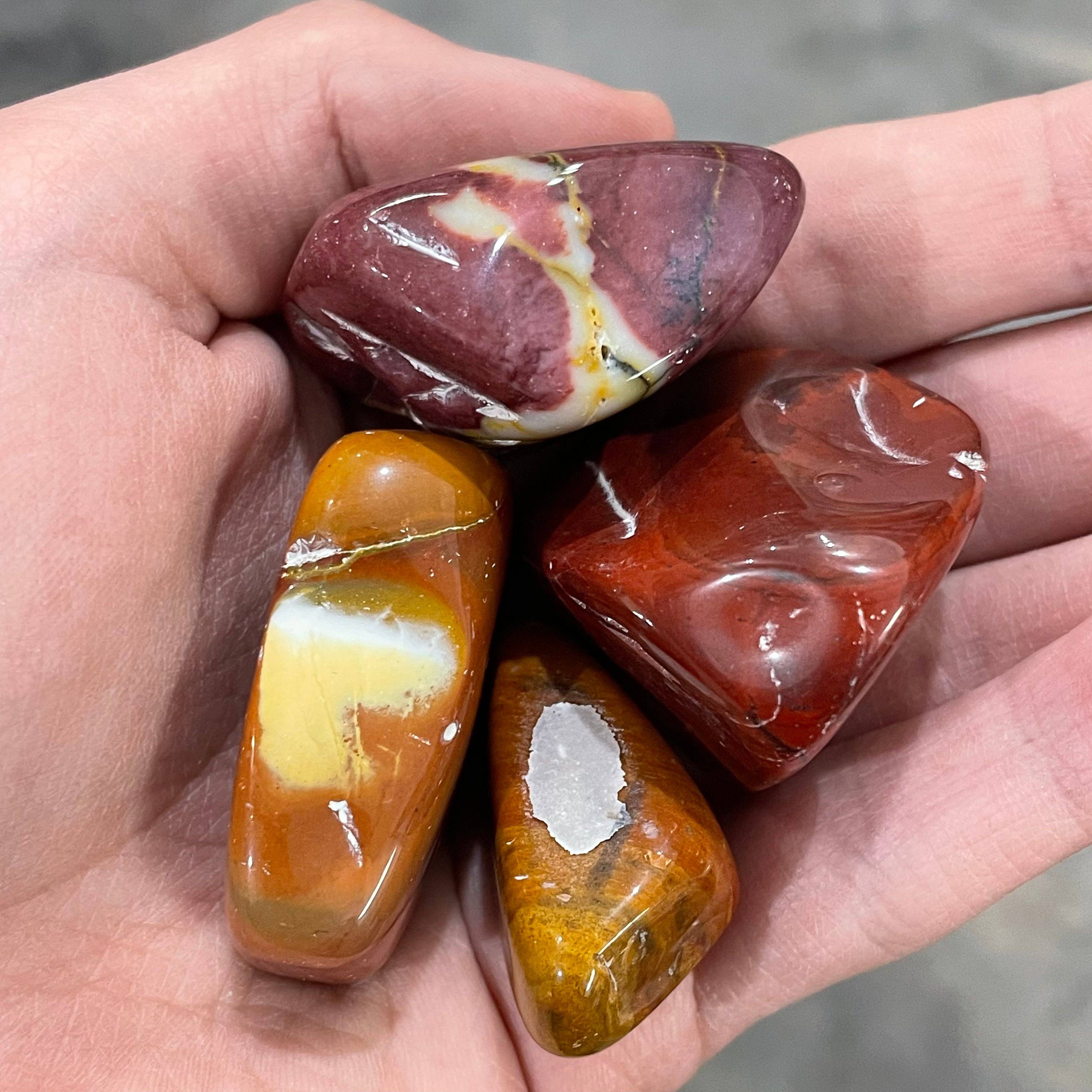 Tumbled Mookaite Jasper
