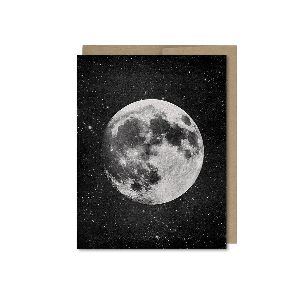 Moon Greeting Card