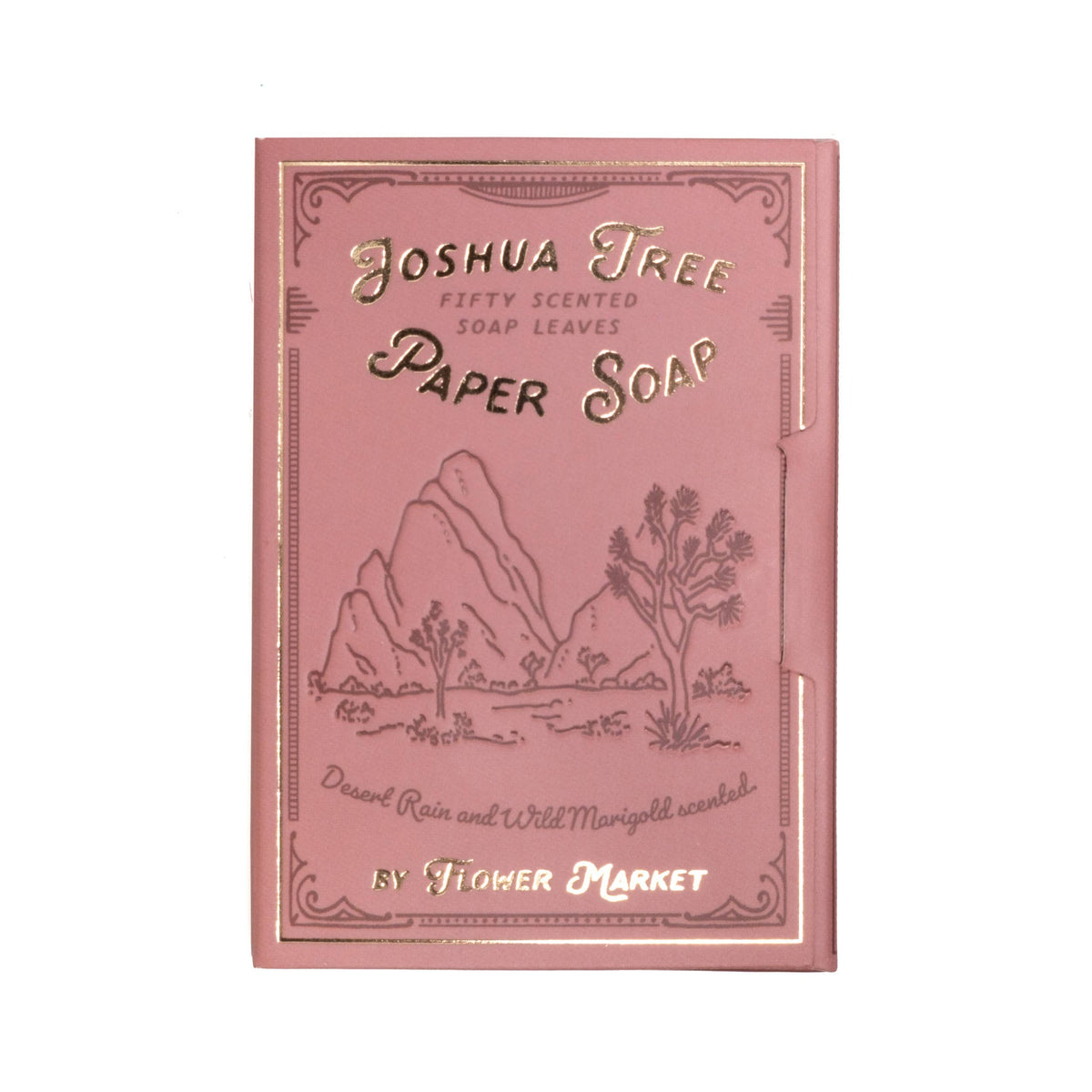 Joshua Tree (Desert Rain & Wild Marigold Scent) Paper Soap – EarthandBone