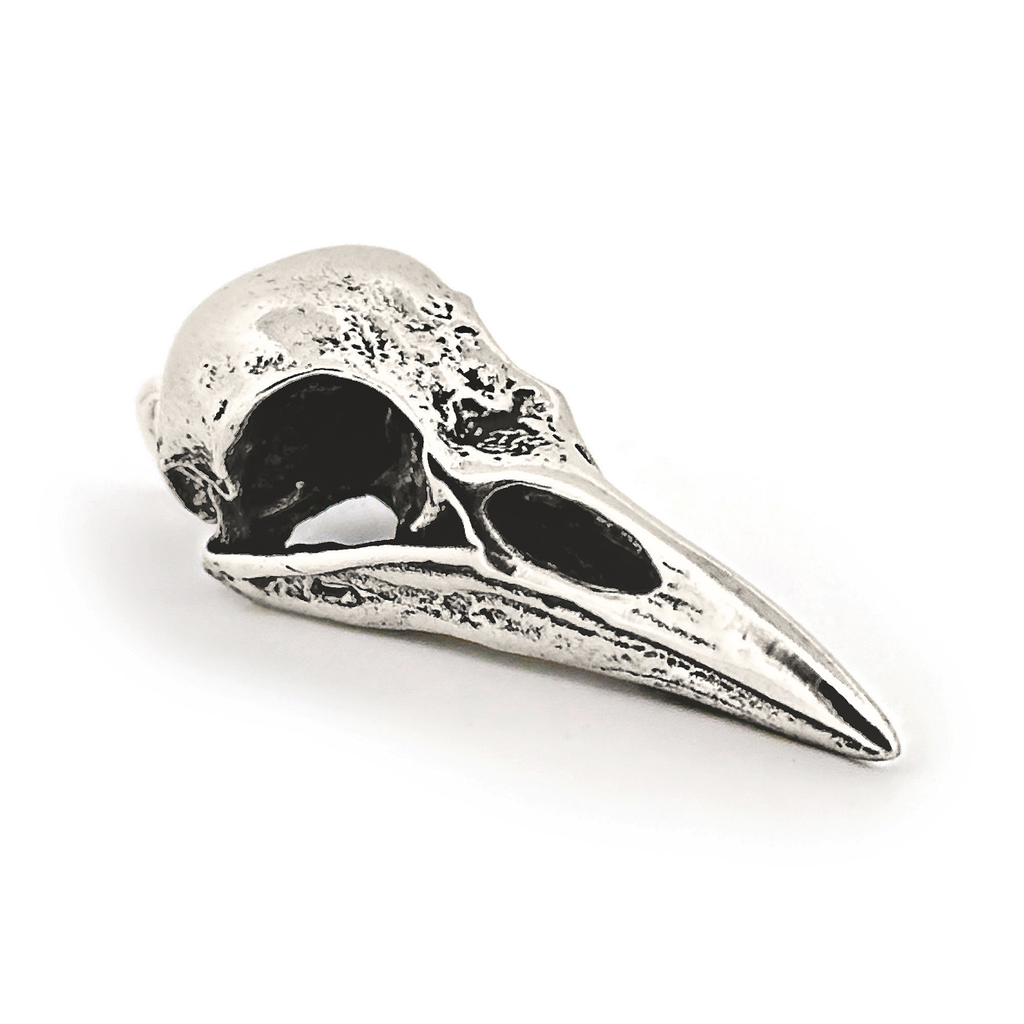 Crow: None / Sterling Silver
