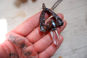 Skunk Jaw Pendant