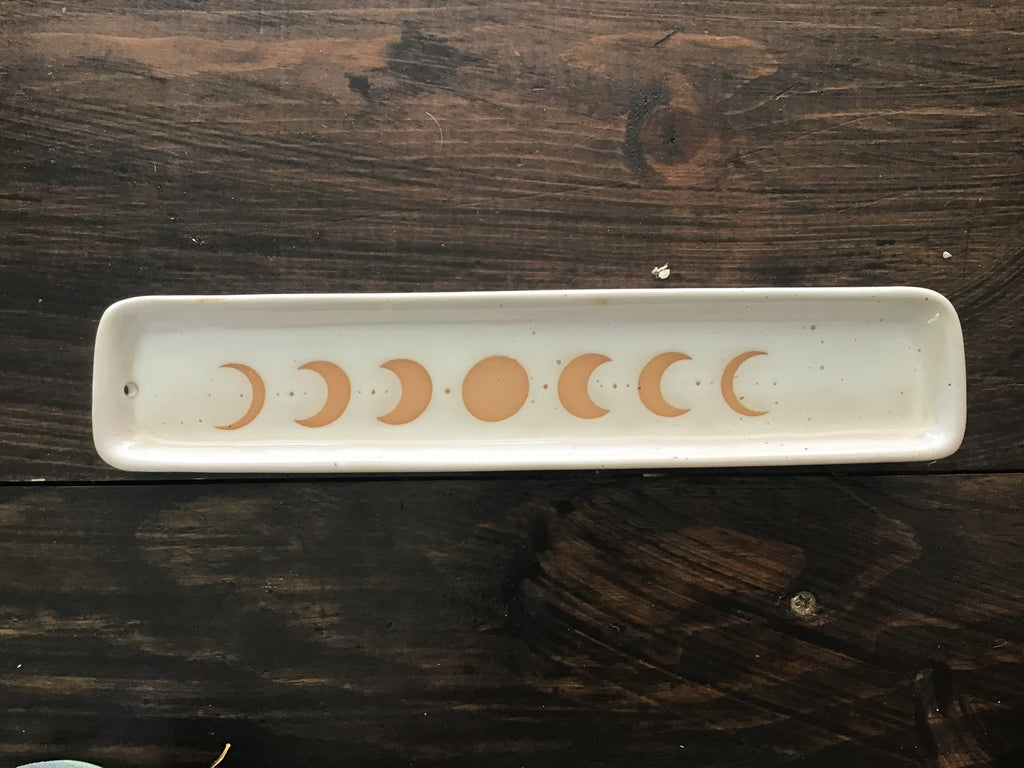 Moon Phase Incense Holder