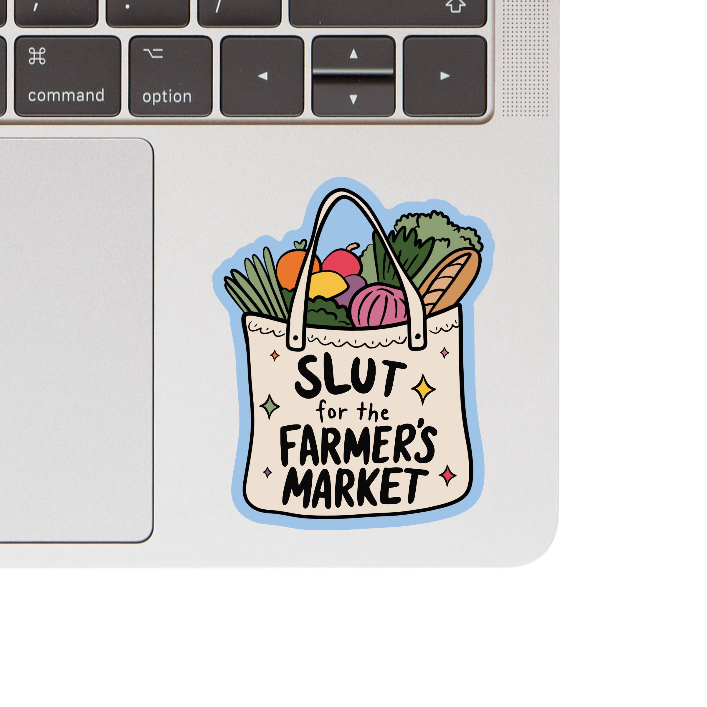 Slut for Farmer Market Sticker