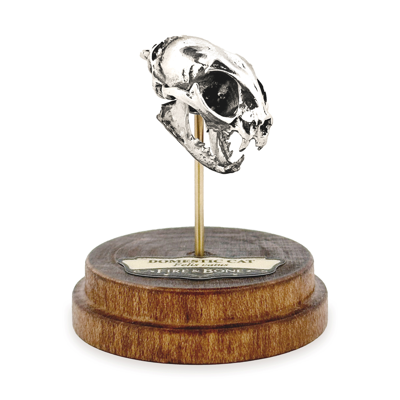Domestic Cat: None / Sterling Silver