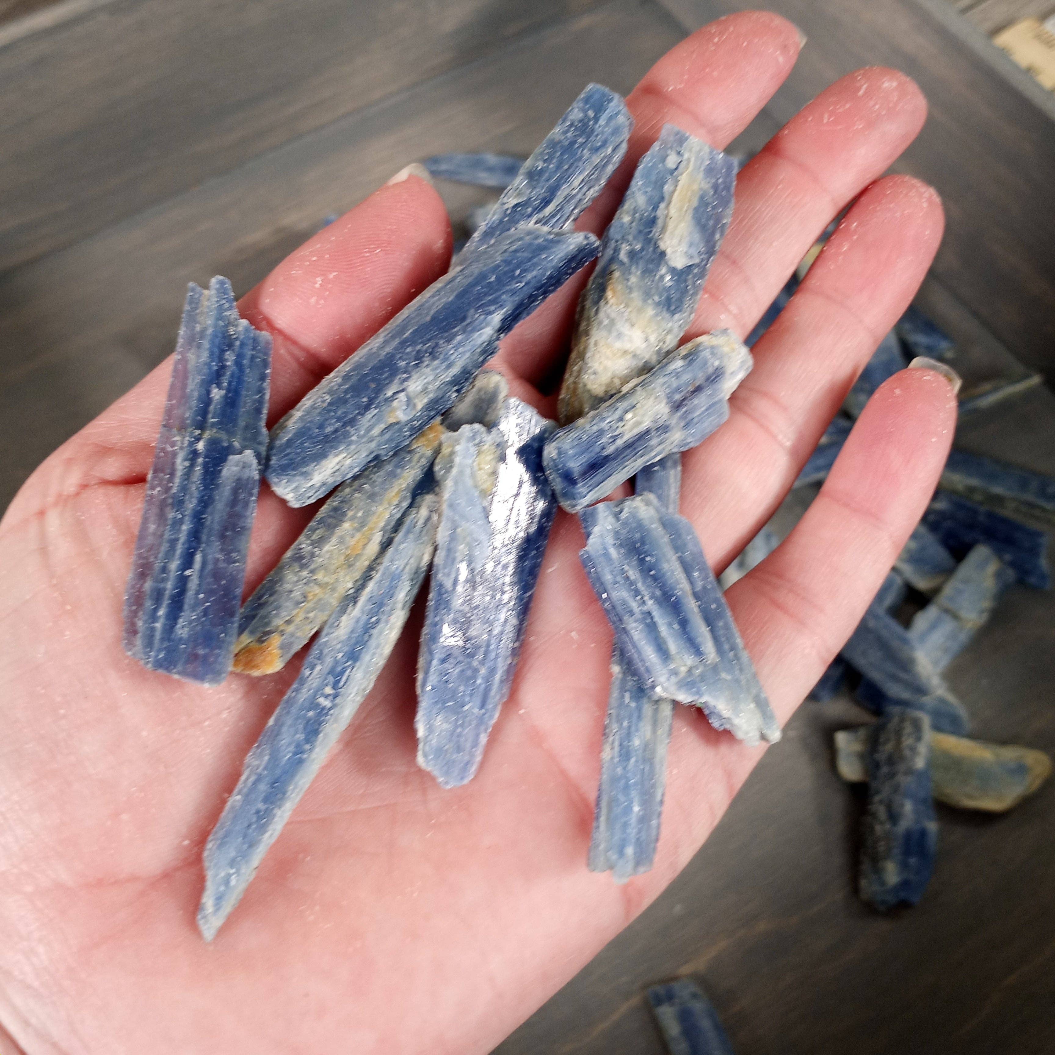 Blue Kyanite Rough Blades