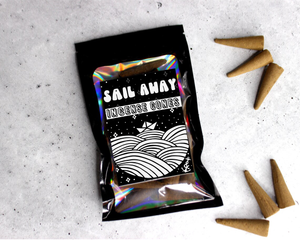 Sail Away |  Incense Cones | Backflow Incense Cones