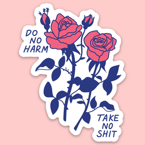 Take No Shit Sticker