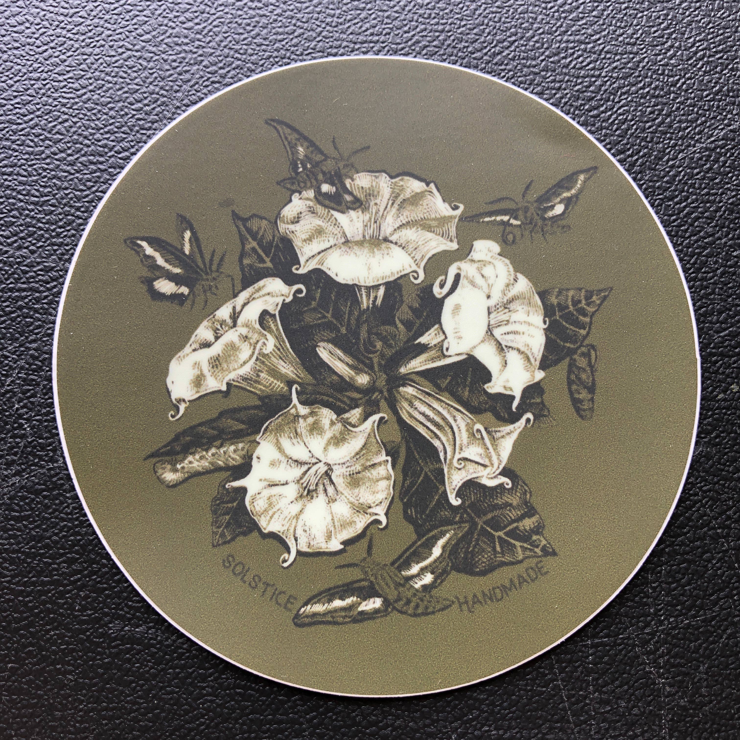 Moonflower Sticker