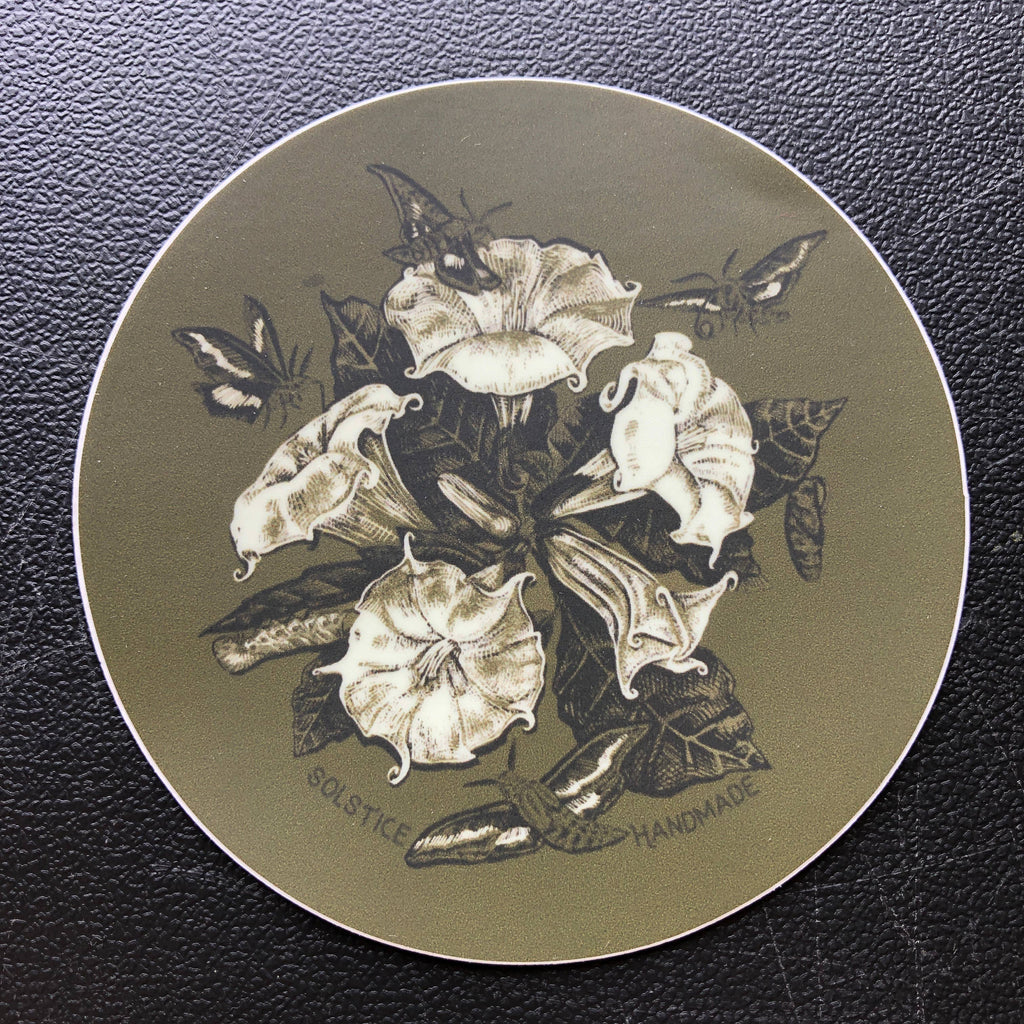 Moonflower Sticker