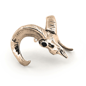 Bighorn Sheep: None / Sterling Silver