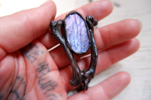 Purple Labradorite Pendant