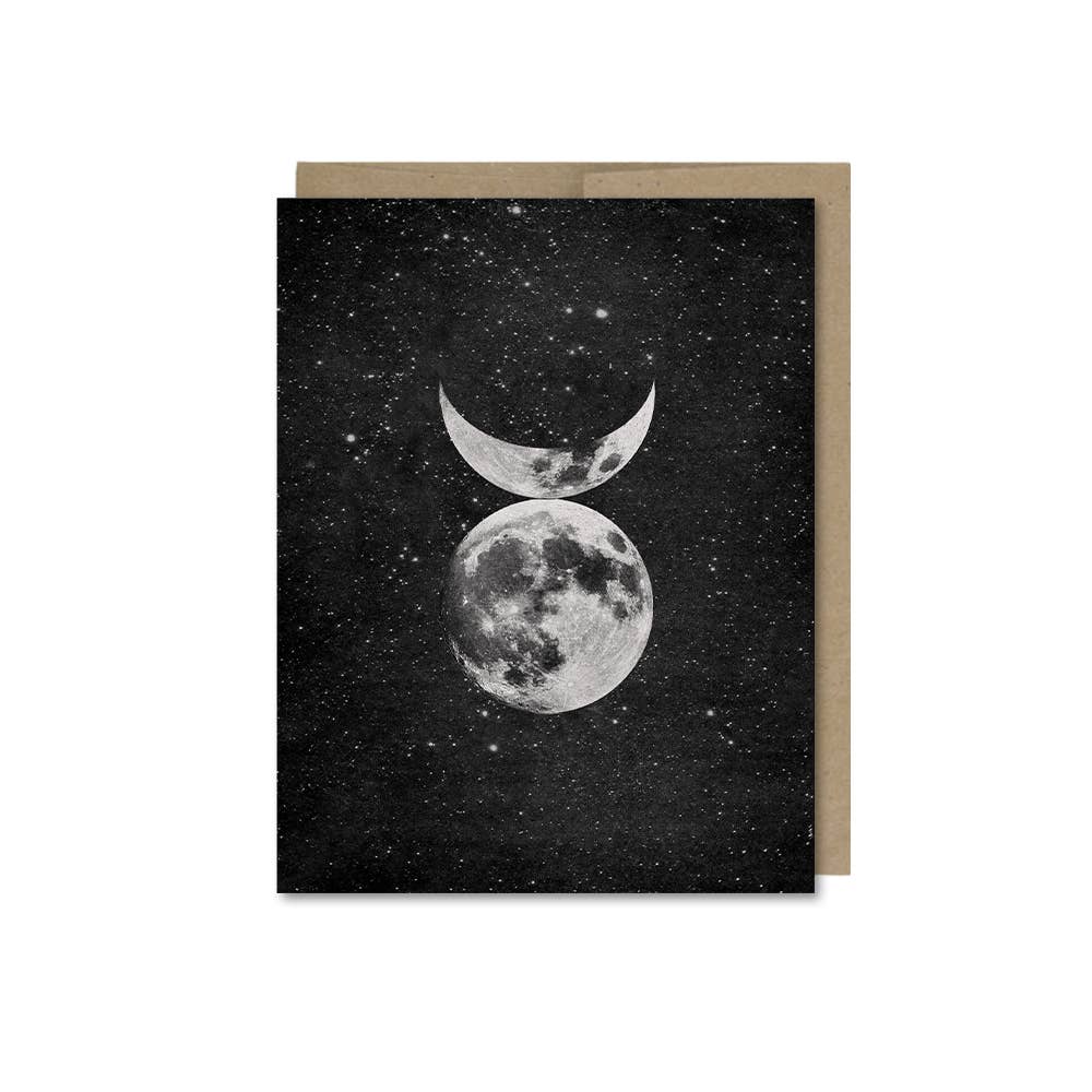 Horned Moon Card