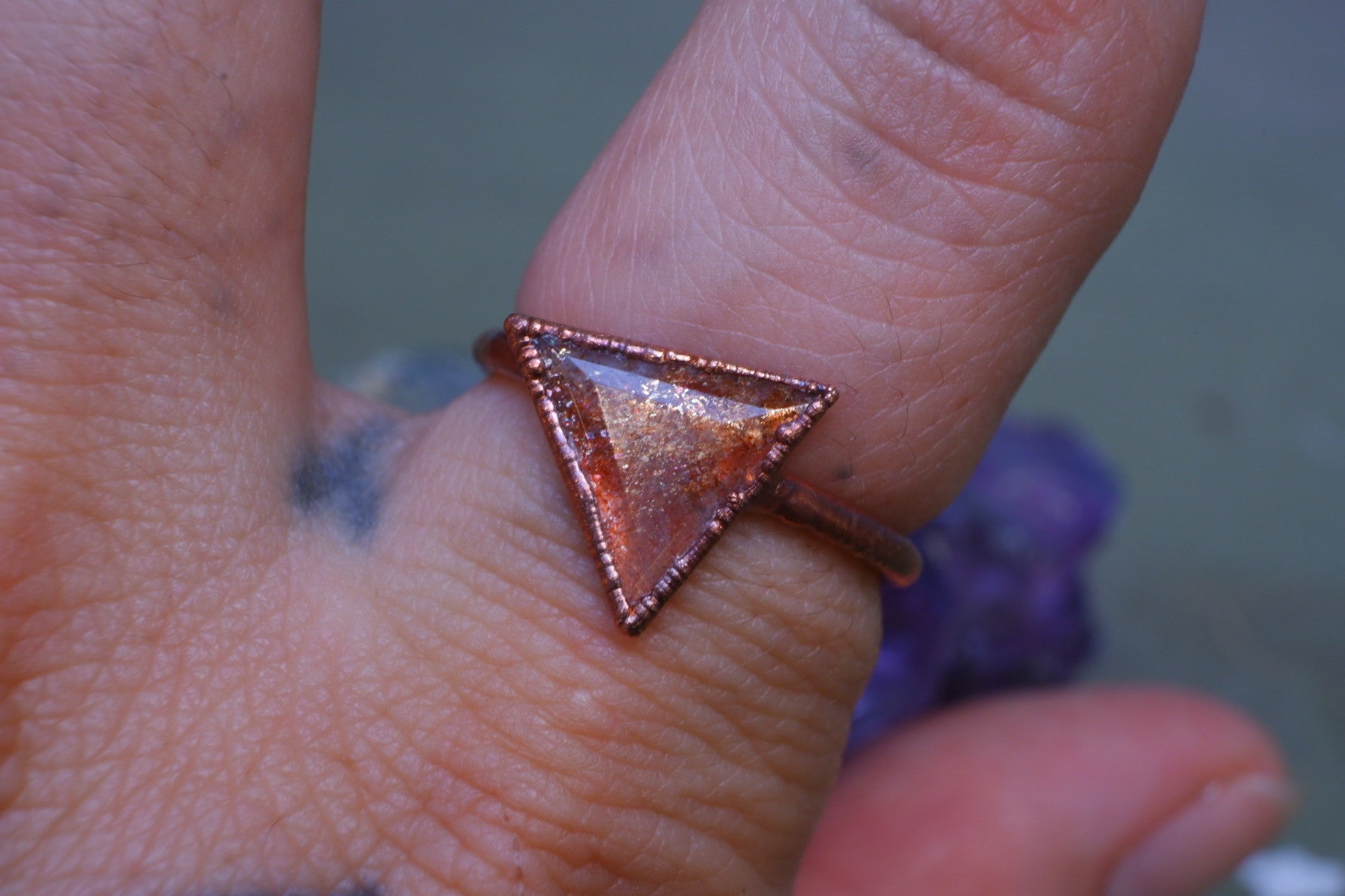 Sunstone Ring -Size 7