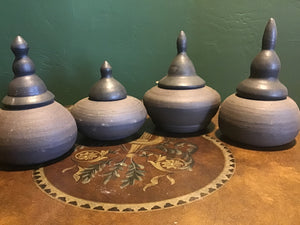 Medium Vase with Lids