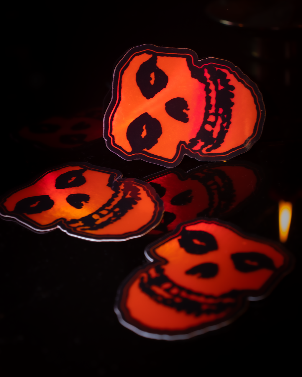 Misfits Skull Sticker